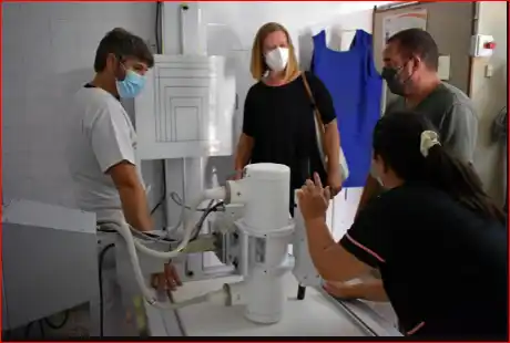 Continúa la entrega de equipos de Rayos X a distintos efectores