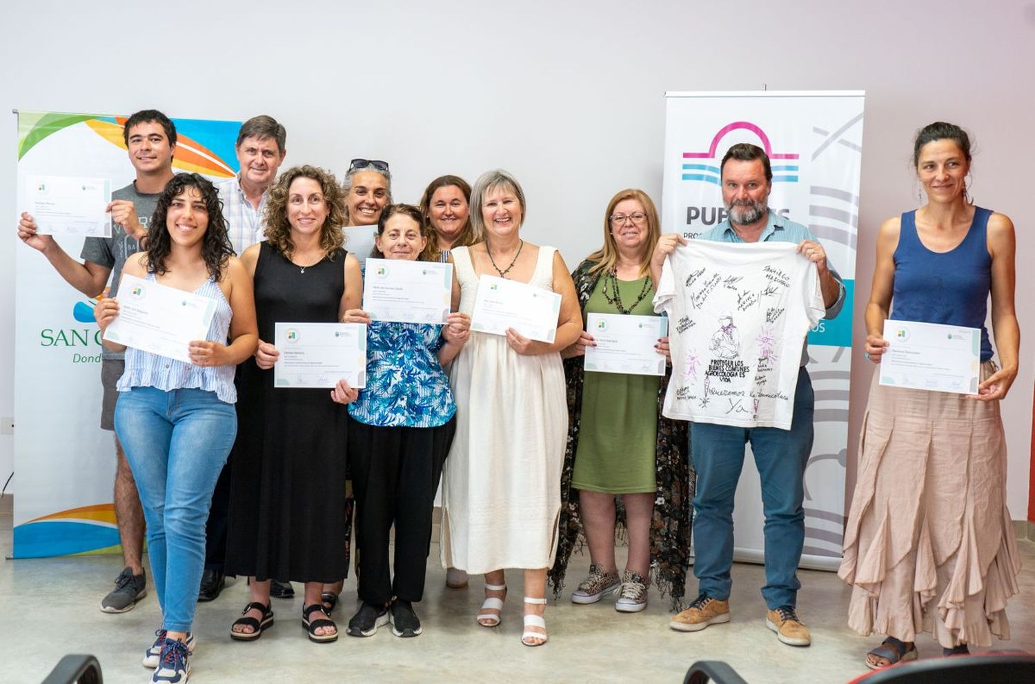 Los primeros. Diplomados en agroecología en San Cayetano