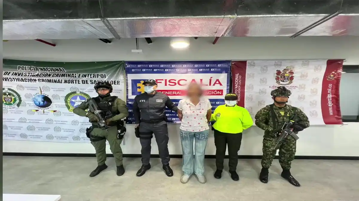 CAE EN CÚCUTA alias «LA PROFE»: tenía vínculos con las FARC y adoctrinaba a menores