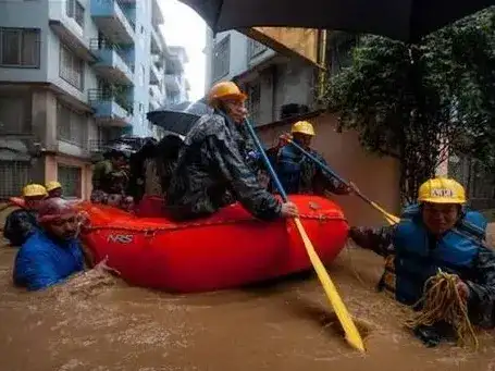 La inundación en Nepal fue repentina.