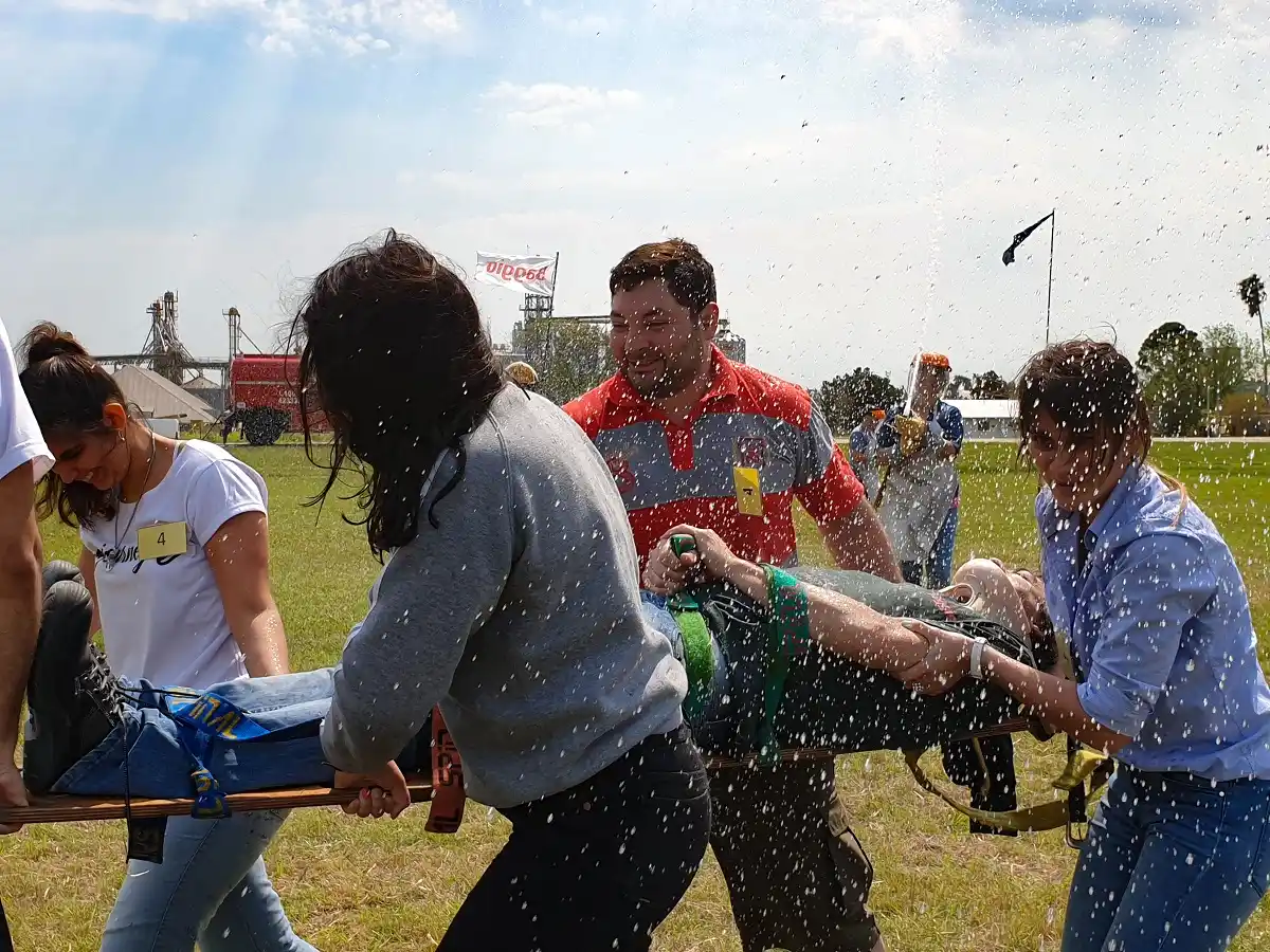 El Hospital Centenario entrenó a brigadistas del Parque Industrial