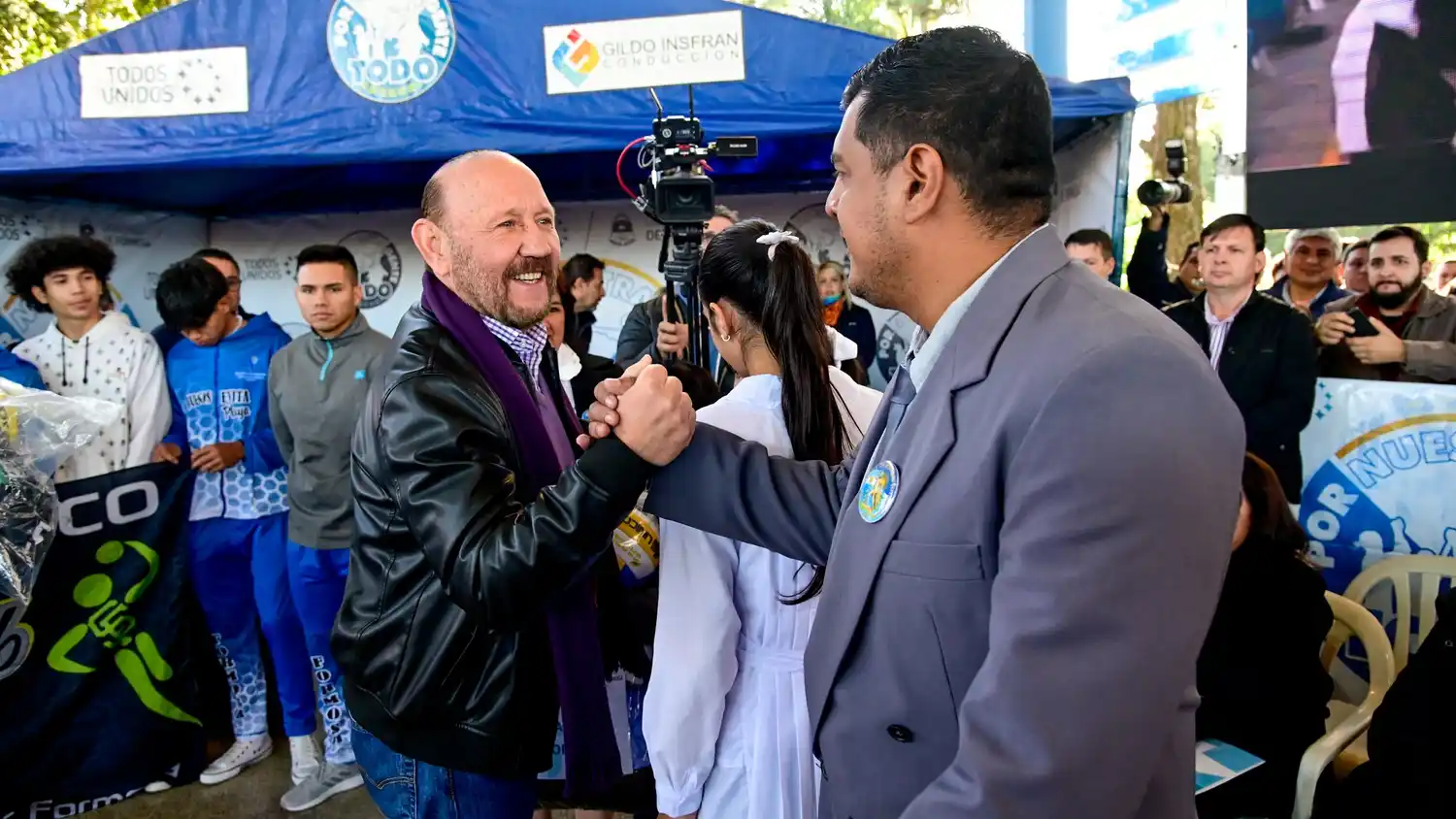 Laishí recibió el OPNGT y fue beneficiada con anuncios de obras