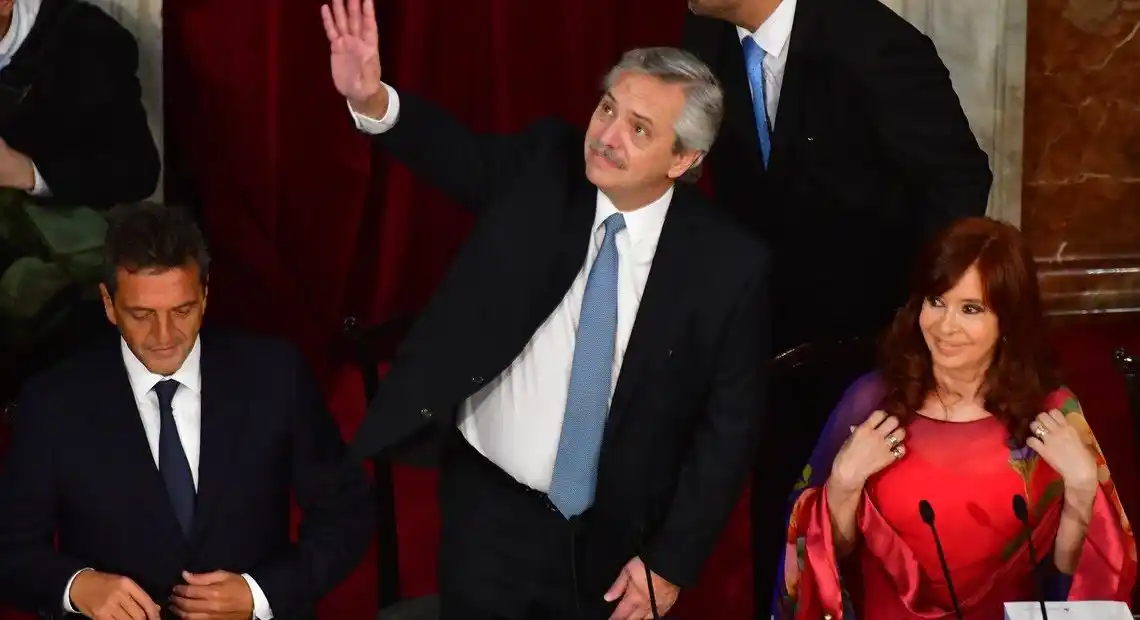 Alberto Fernández inicia sesiones del Congreso y llaman a movilizar para respaldarlo