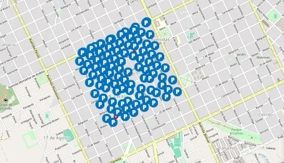 Parquímetros en el radar del estacionamiento medido de Tandil