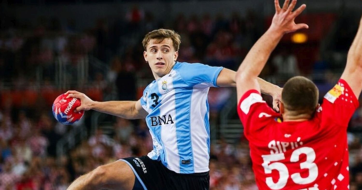 La selección argentina debuta ante Eslovenia en la segunda ronda del Mundial de Handball