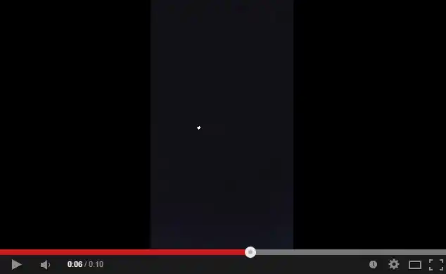 Nos siguen llegando los videos del supuesto OVNI en el cielo de la ciudad 