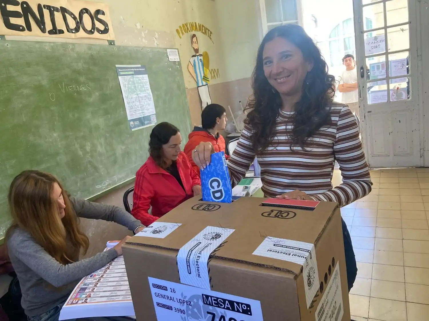 "Vivimos esta jornada con alegría", dijo Di Gregorio.