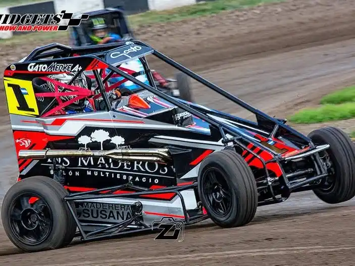 Fernando Merke ganó la segunda fecha del Midgets Show and Power .Foto: Facebook MSP