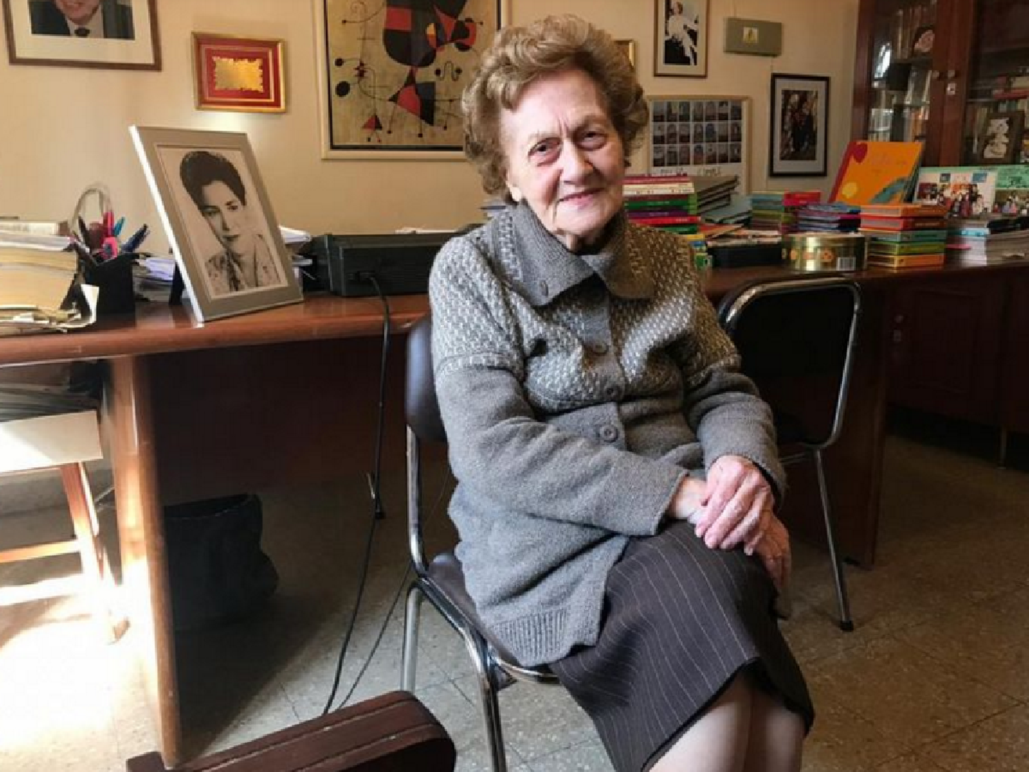 A los 91 años formó la primera escuela inclusiva en el mundo