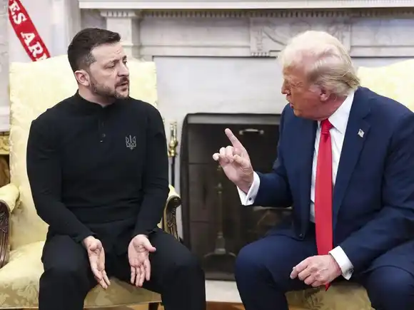 Trump acusó a Zelenski de "estar jugando con la Tercera Guerra Mundial" y el ucraniano no firmó el acuerdo