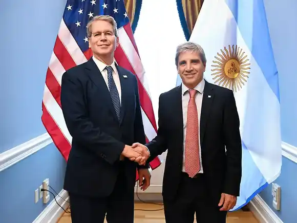 El mensaje de Scott Bessent a Luis Caputo en el inicio de la cumbre en Washington: “Satisfecho de darle la bienvenida”