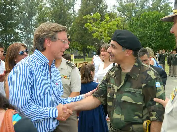 Asumió Jorge López Stanic como nuevo jefe del Regimiento