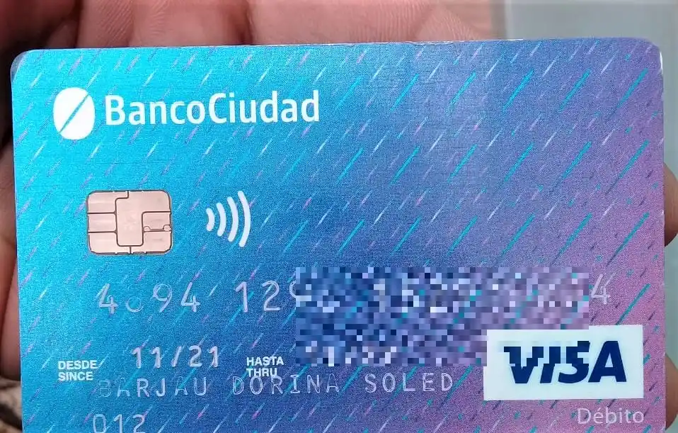 Encontraron tarjeta de Dorina Barjau