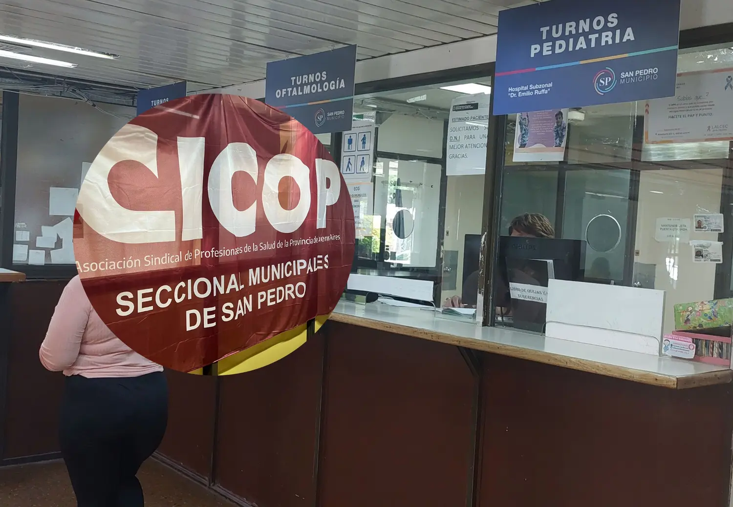 El Hospital sólo atenderá urgencias hasta el lunes.