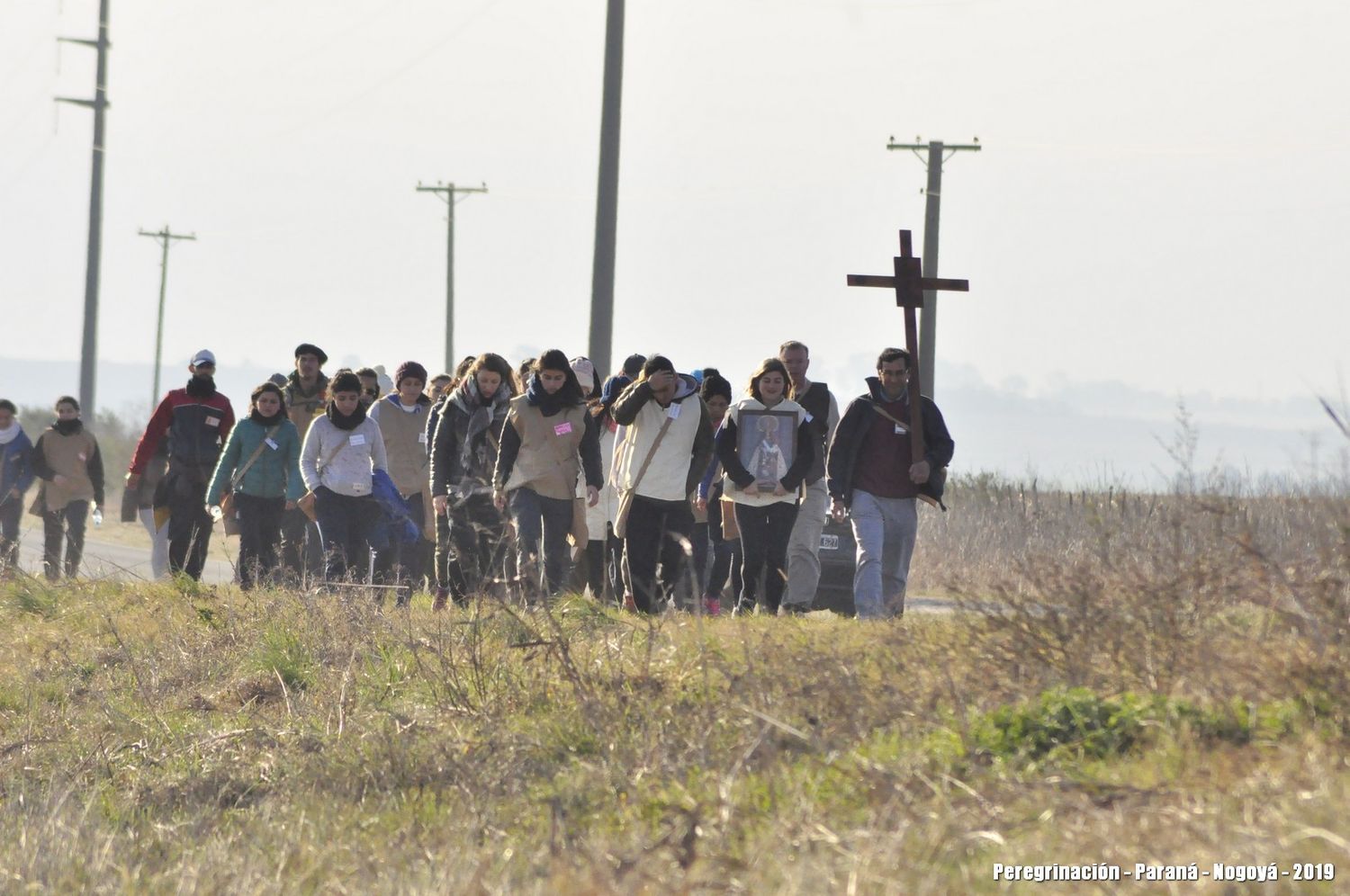 Retorna a la presencialidad la peregrinación Paraná – Nogoyá