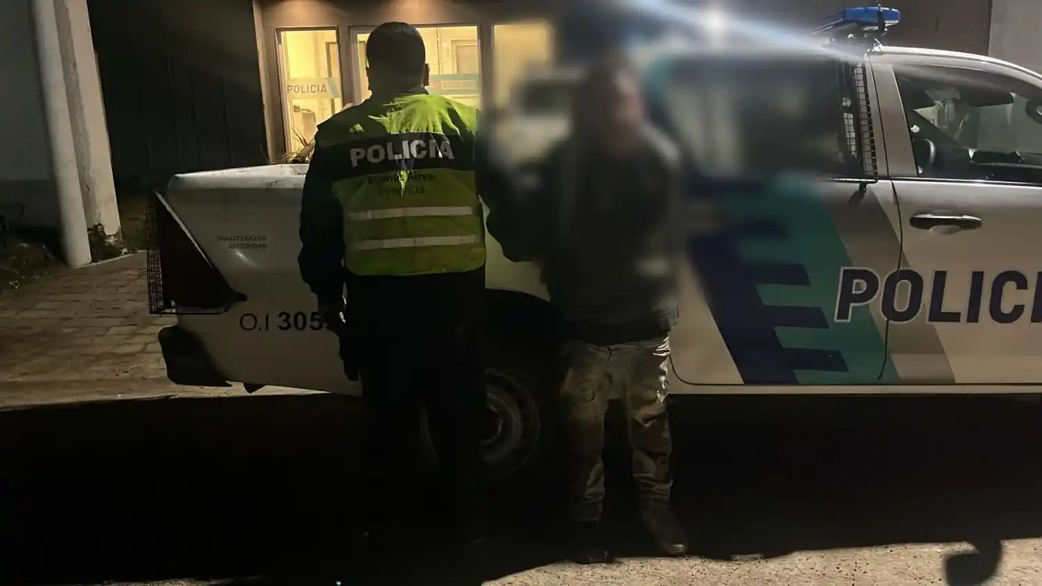 El hombre fue aprehendido