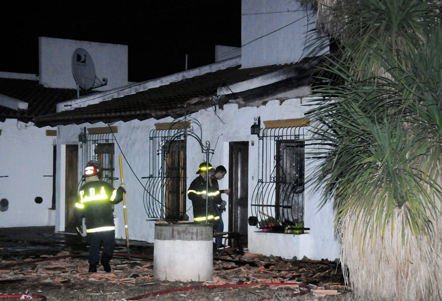El joven quemado tras la explosión se encuentra en estado “crítico pero estable"