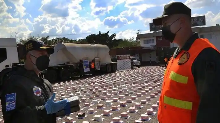 INCAUTAN MÁS DE UNA TONELADA de drogas en Carabobo: uno de los más grandes de los últimos meses