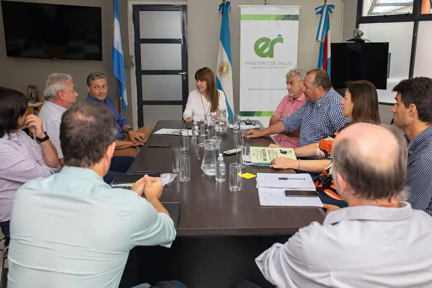 La ministra de Salud se reunió con autoridades de la Femer