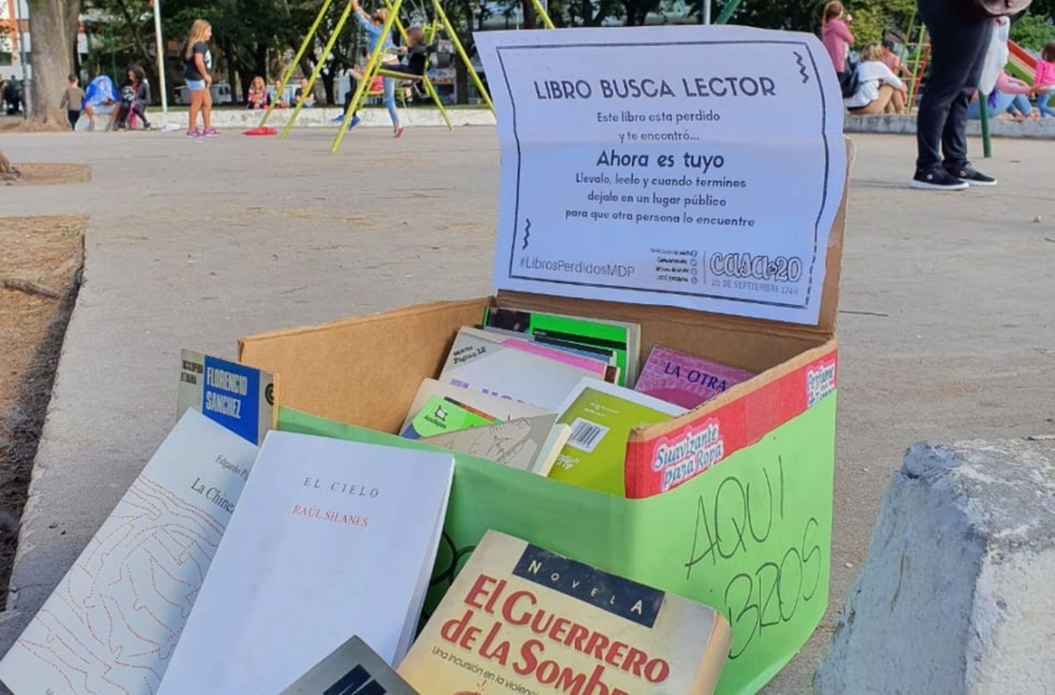 Casa de 20 se prepara para festejar 4 años sembrando libros