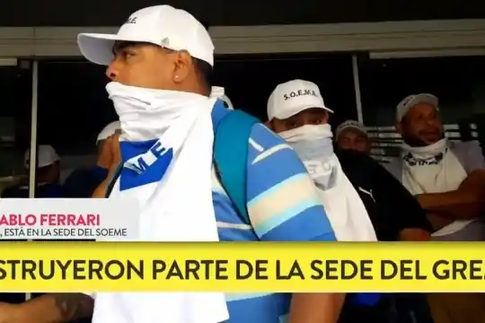 Sindicalistas que responden a Marcelo Balcedo tomaron la sede porteña del Soeme