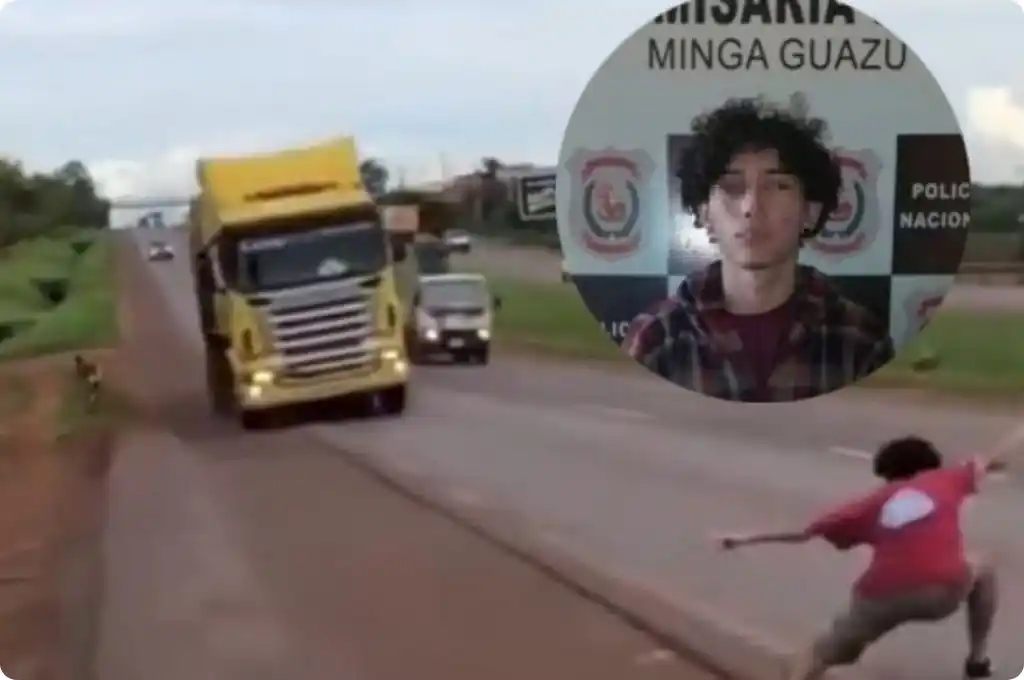 Juegos peligrosos en la ruta