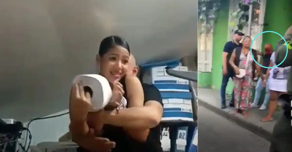 GOLPIZA a Comerciante ACOSADOR SEXUAL en Cartagena