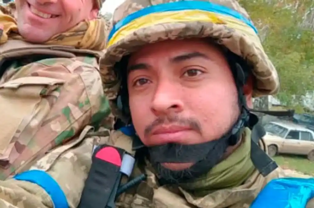 Soldado argentino muerto