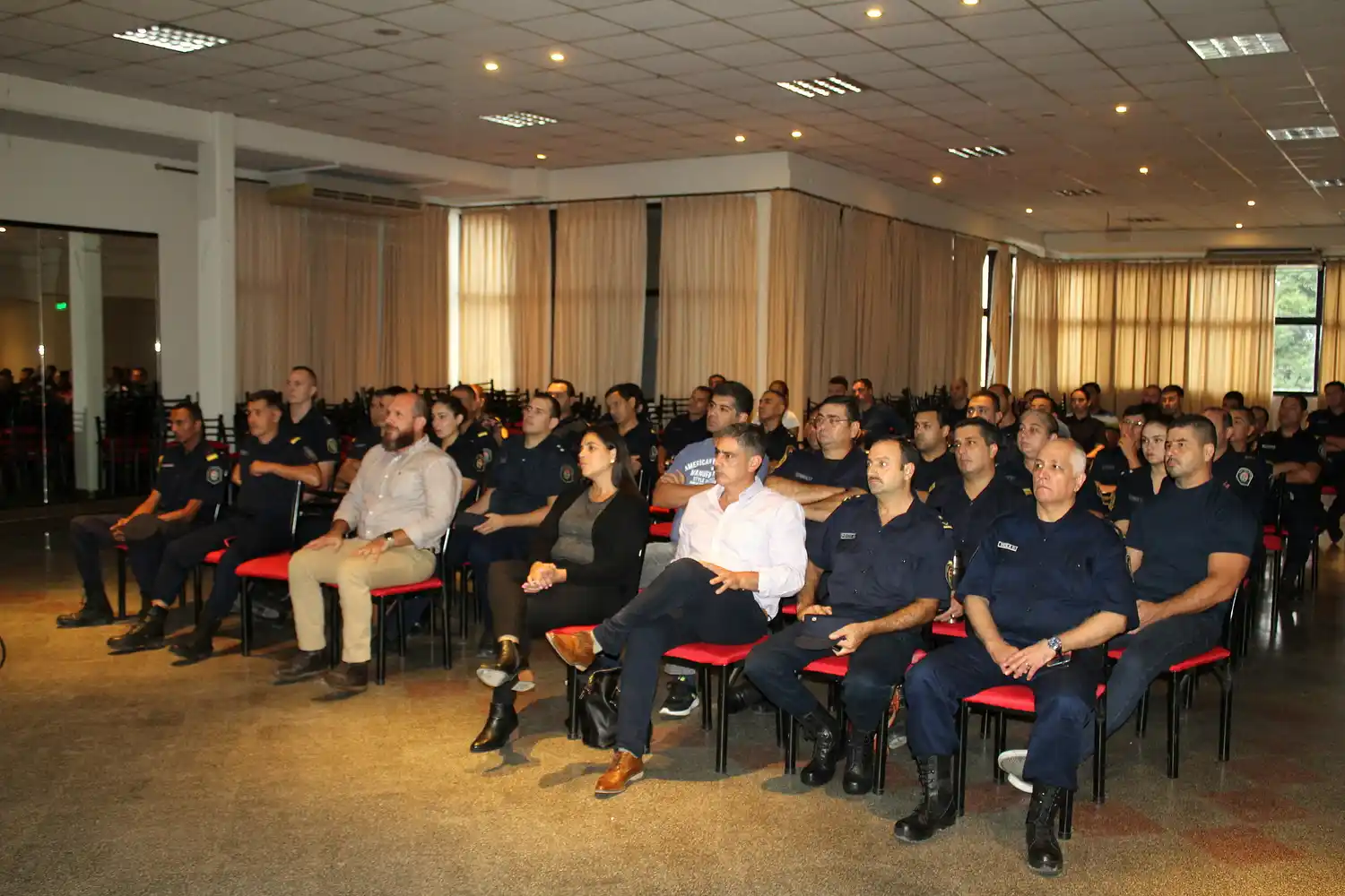 Se desarrolló capacitación para funcionarios policiales