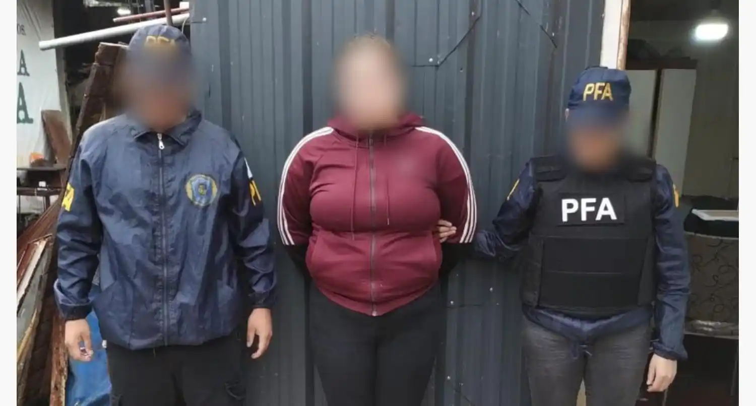 “La China” fue identificada como la máxima responsable de la estructura delictiva (Foto: PFA)