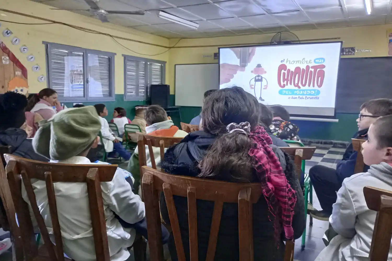 El Cine en la Escuela visitó cinco departamentos en los últimos dos meses