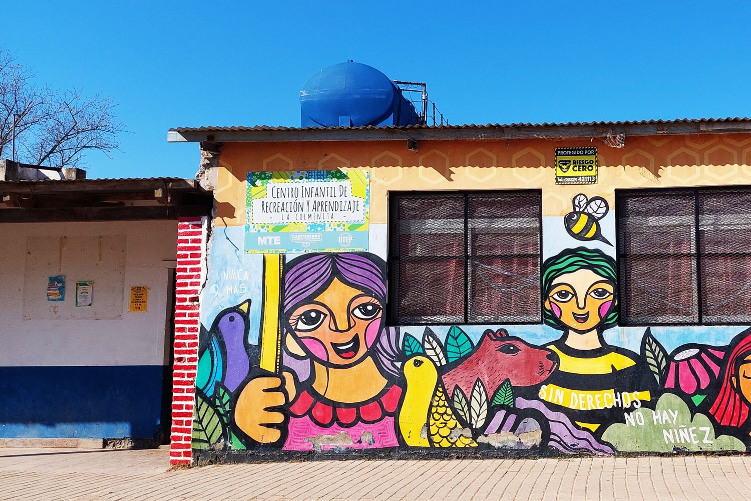 El centro infantil La Colmenita, en La Tosquera.