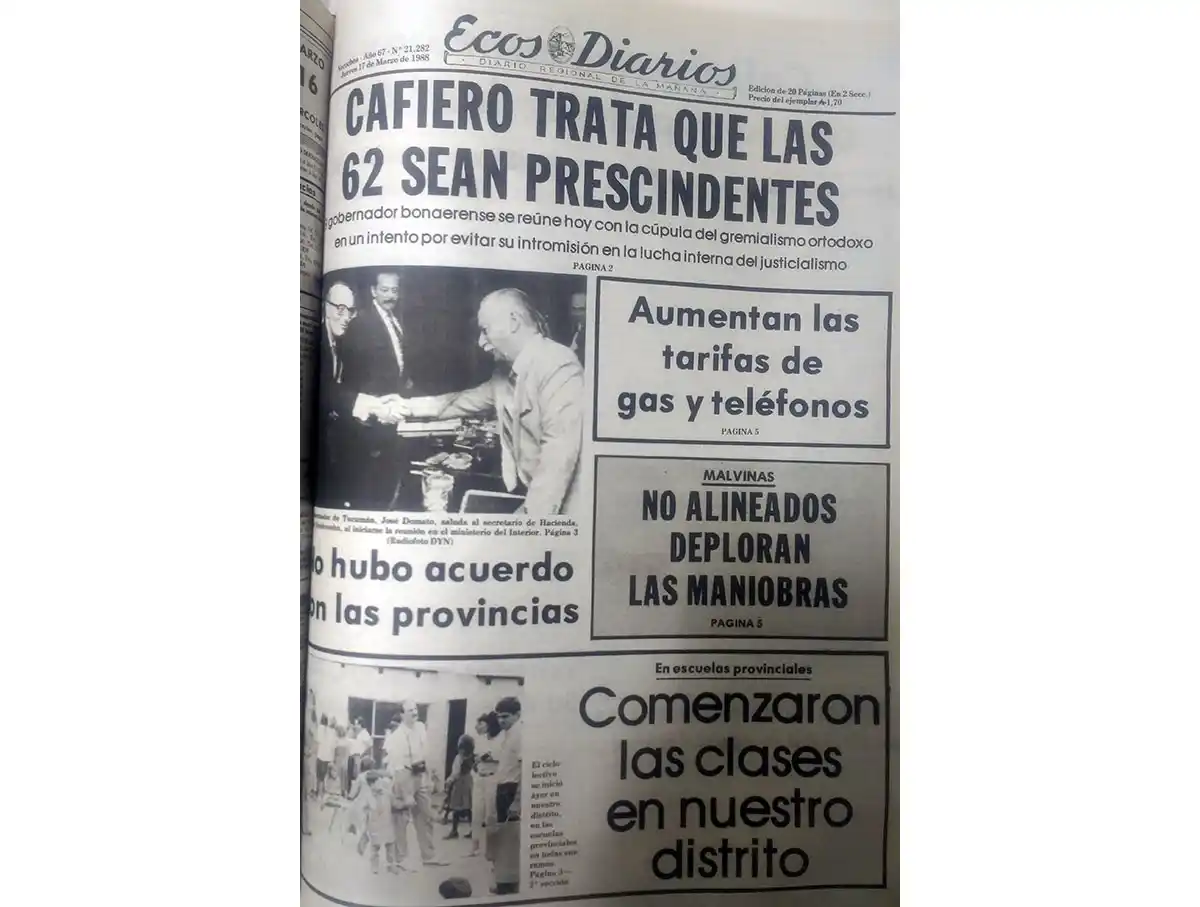 Viernes 18 de Marzo de 1988
