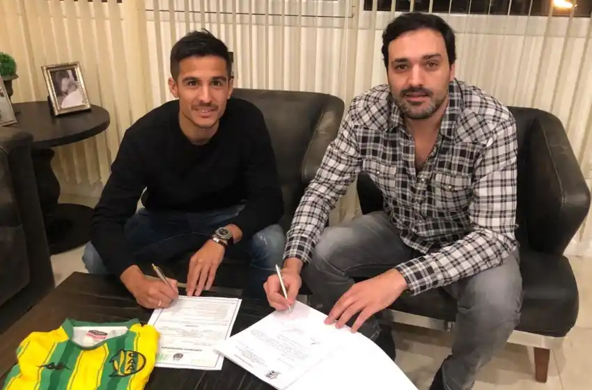 Facundo Bertoglio ya es parte del plantel de Aldosivi