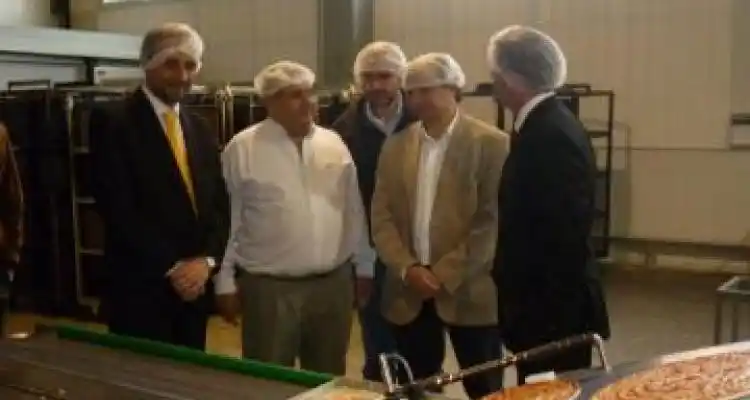 El titular del Banco Provincia visitó San Pedro
