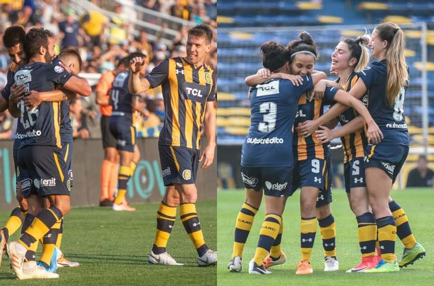 Una vez más, el fútbol masculino y el femenino de Central jugarán en simultáneo