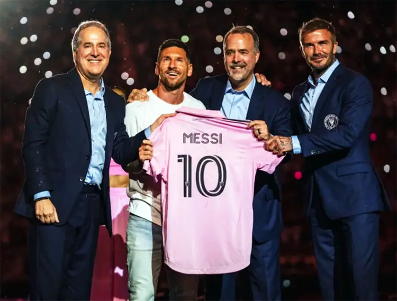 Miami se rindió a los pies de Lionel Messi