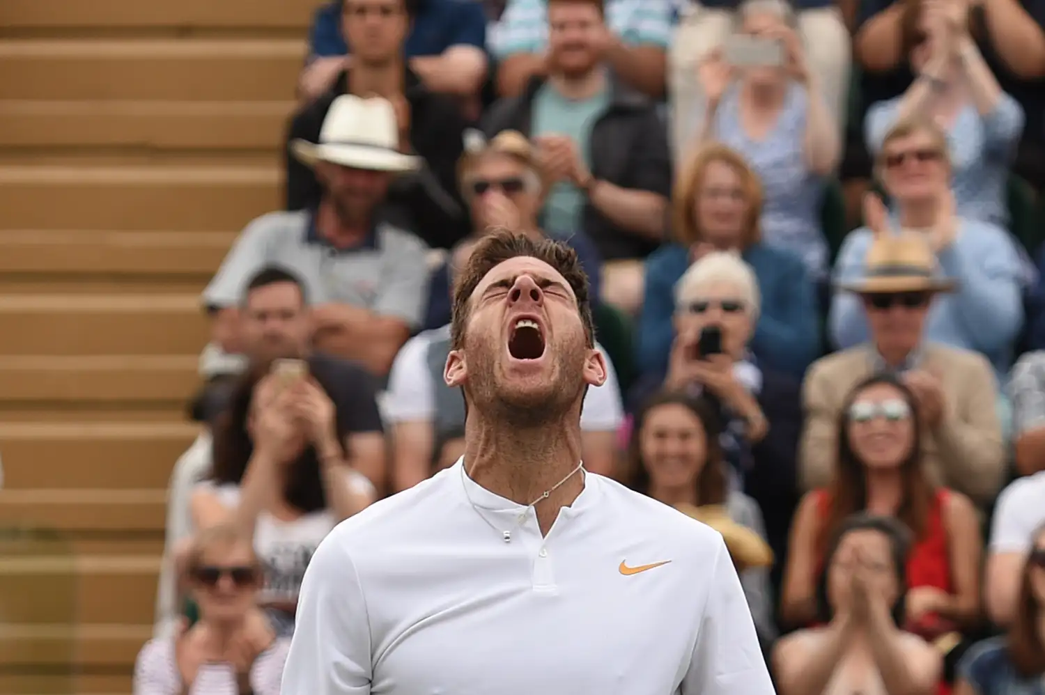 Del Potro pasó a cuartos y enfrenta a Nadal
