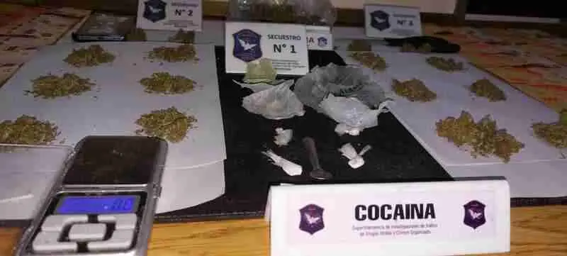 Droga secuestrada