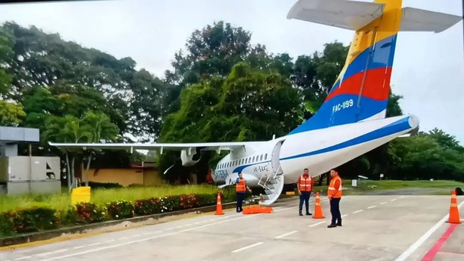 El ATR 42-600 más nuevo de Satena sufre un incidente en Corozal