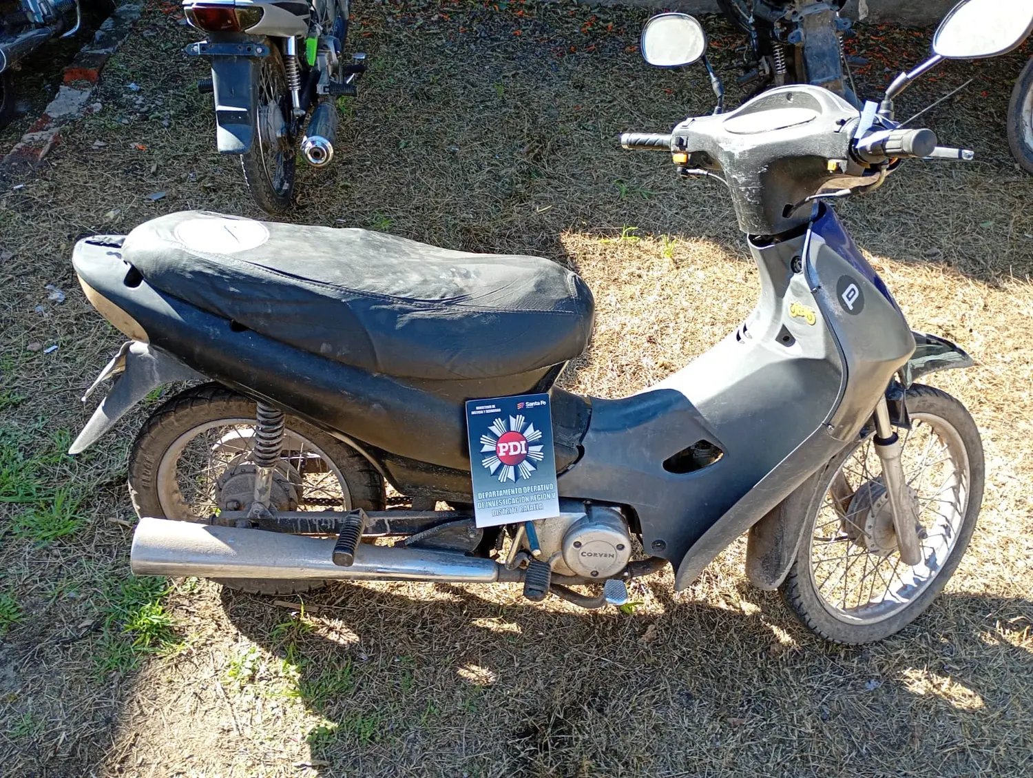 Motocicleta recuperada