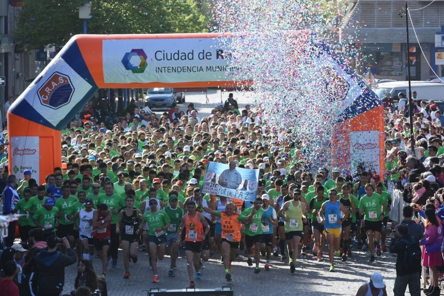 Presentan la media maratón de Rafaela