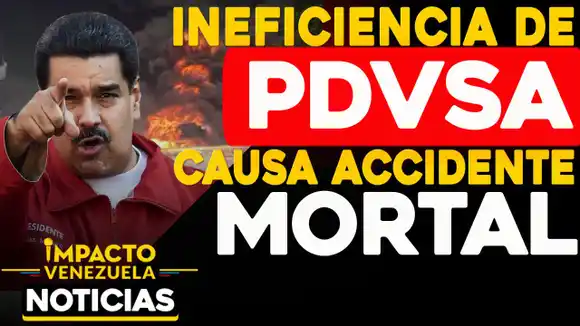INEFICIENCIA DE PDVSA: Muere CALCINADO chofer de gandola con gasoil que se volcó en la Caracas-La Guaira