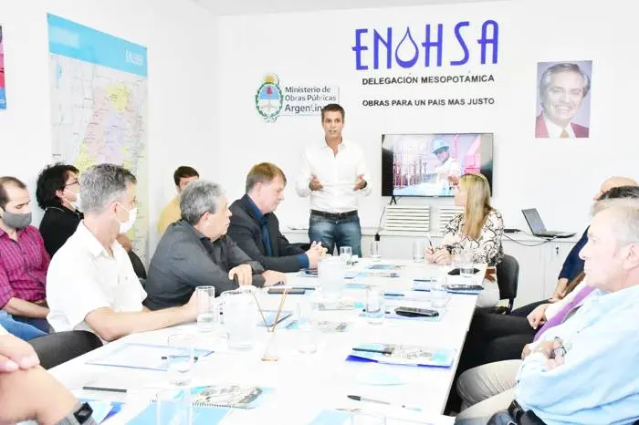 La Cámara Entrerriana de la  Construcción valoró la inversión que ENOHSA realiza en obras