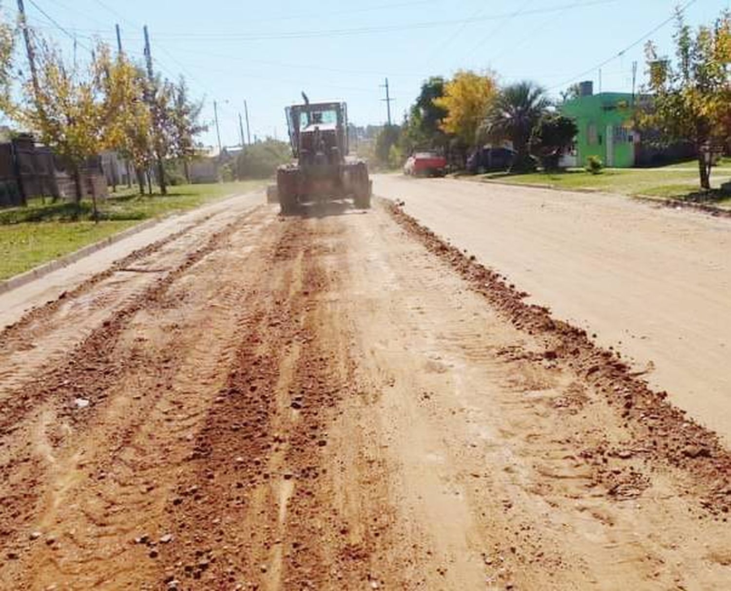 Continúan los trabajos del plan Municipal de Mejora de la Traza Vial