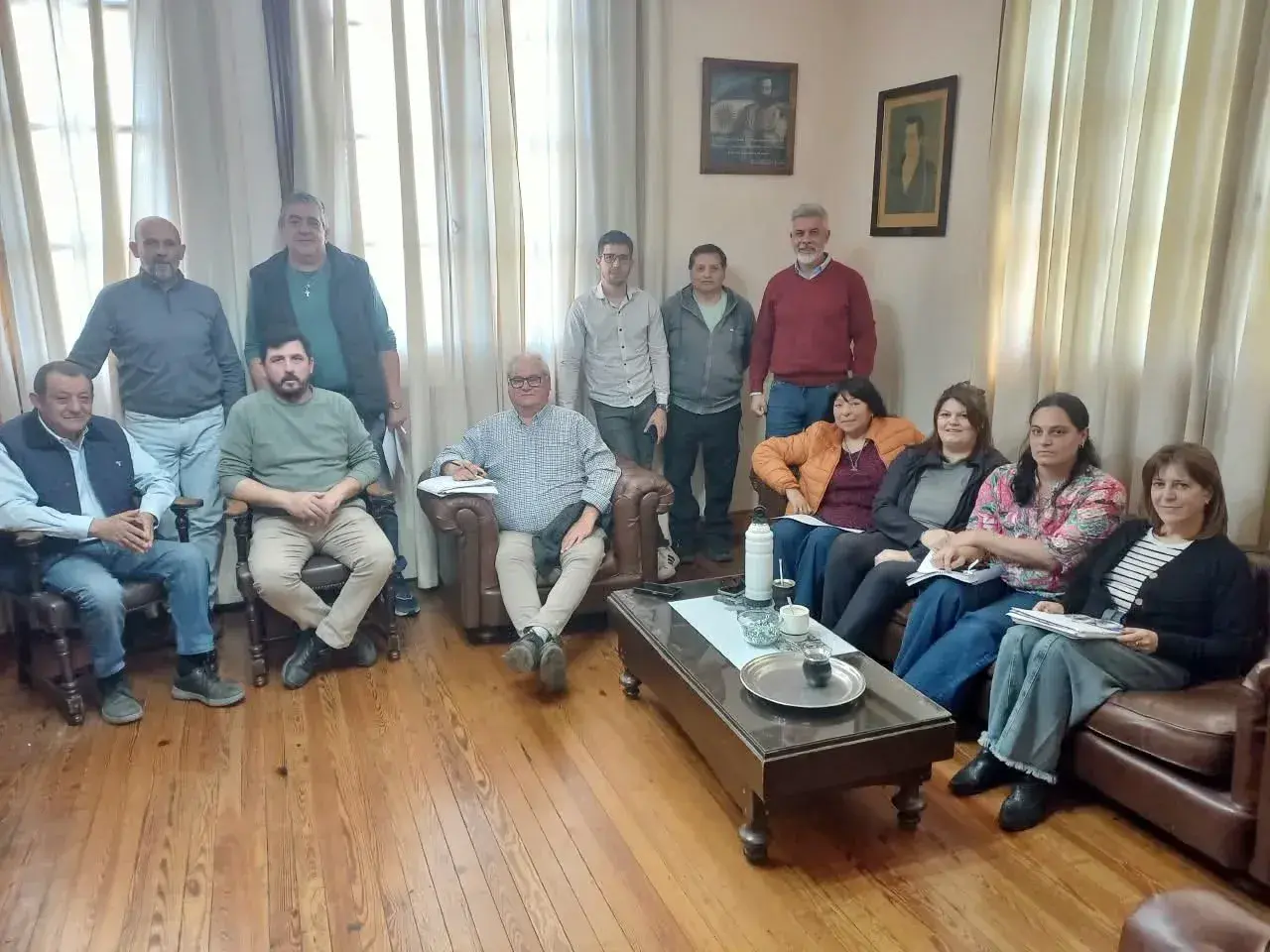 El aumento se acordó en una reunión realizada el viernes reciente en el despacho del intendente Julio Marini