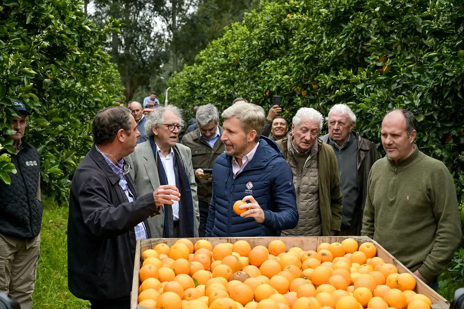 Frigerio analizó con exportadores las claves para potenciar el sector citrícola