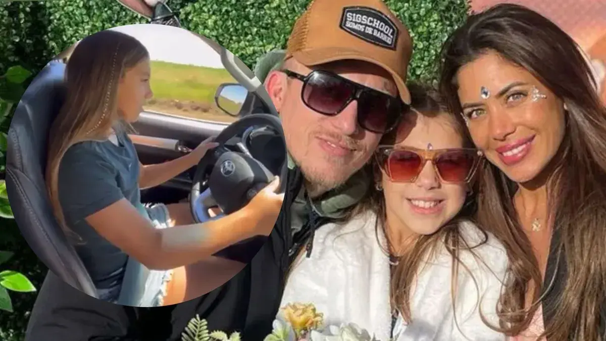 El Polaco habló de la polémica por el video de su hija de 12 años manejando un auto