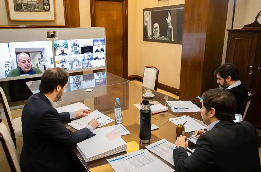 Kicillof oficializó la asistencia financiera a Mar del Plata por $ 100 millones