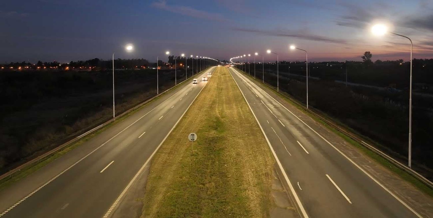 El corredor vial es el más importante de la provincia. Foto: Fernando Nicola.